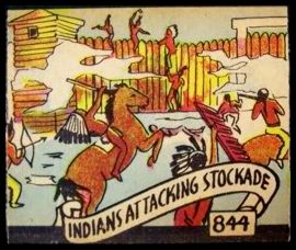 844 Indians At Tacking Stockade